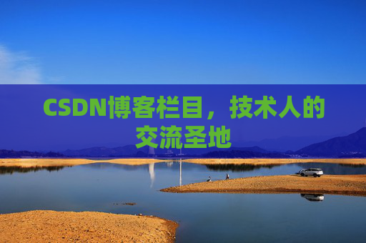 CSDN博客栏目，技术人的交流圣地